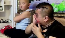 混血父子搞笑视频,笑料百出，温馨满满